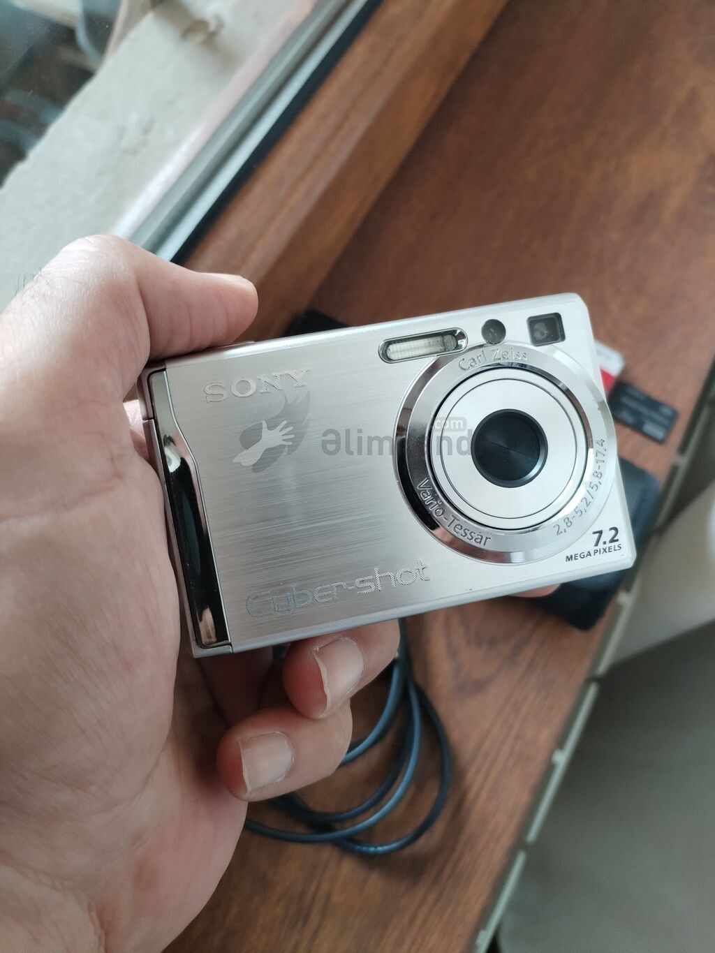 Sony Cyber-shot Dsc W80 7.1 megapixel reqensal fotoaparati i — Elektronika, Bakı (4)