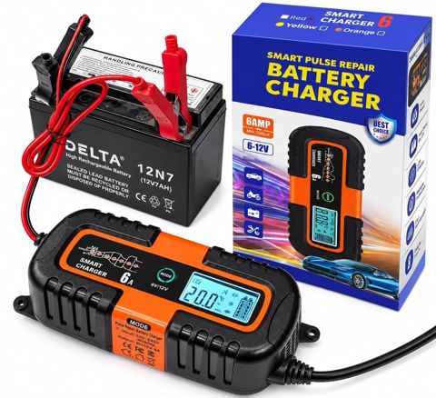 Zaryatka aparatı Smart 6A Akumulyator Zaryad Aparatı – 6V/12V Smart — 35 ₼ · Bakı · Avtomobil aləti Zaryatka aparatı Smart 6A Akumulyator Zaryad Aparatı – 6V/12V Smart — Bakı
