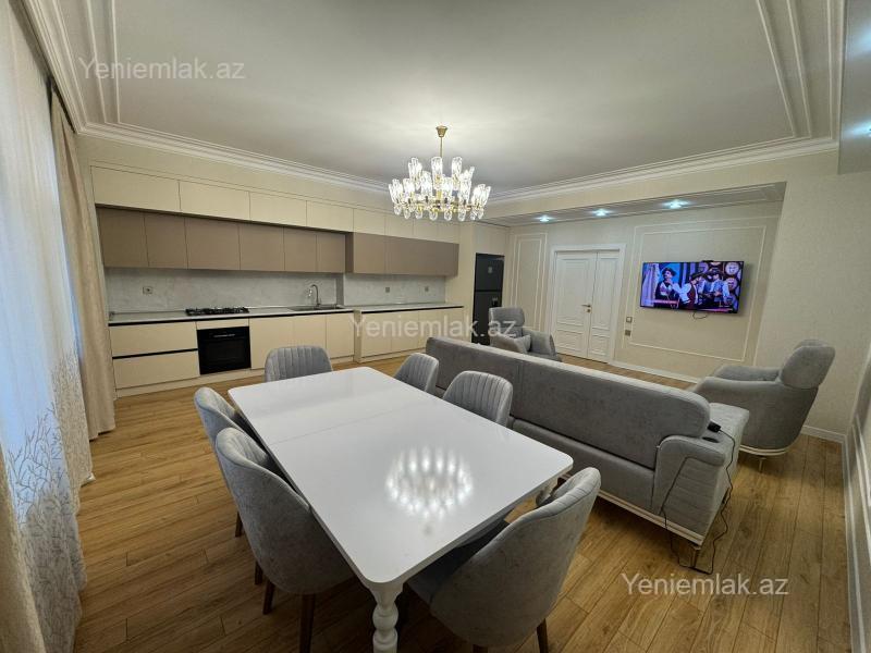 Kirayə 4 otaqlı Bina evi menzil (Yeni tikili), 160 m², Nərimanov rayonu — Mənzil, Bakı (2)