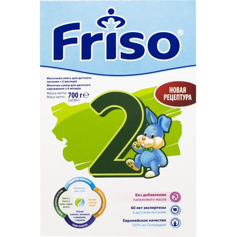 Quru südlü qatışıq Frisolac 2, 6 aydan, 700 q — 27.5 ₼ · Bakı · Mallar Quru südlü qatışıq Frisolac 2, 6 aydan, 700 q — Bakı