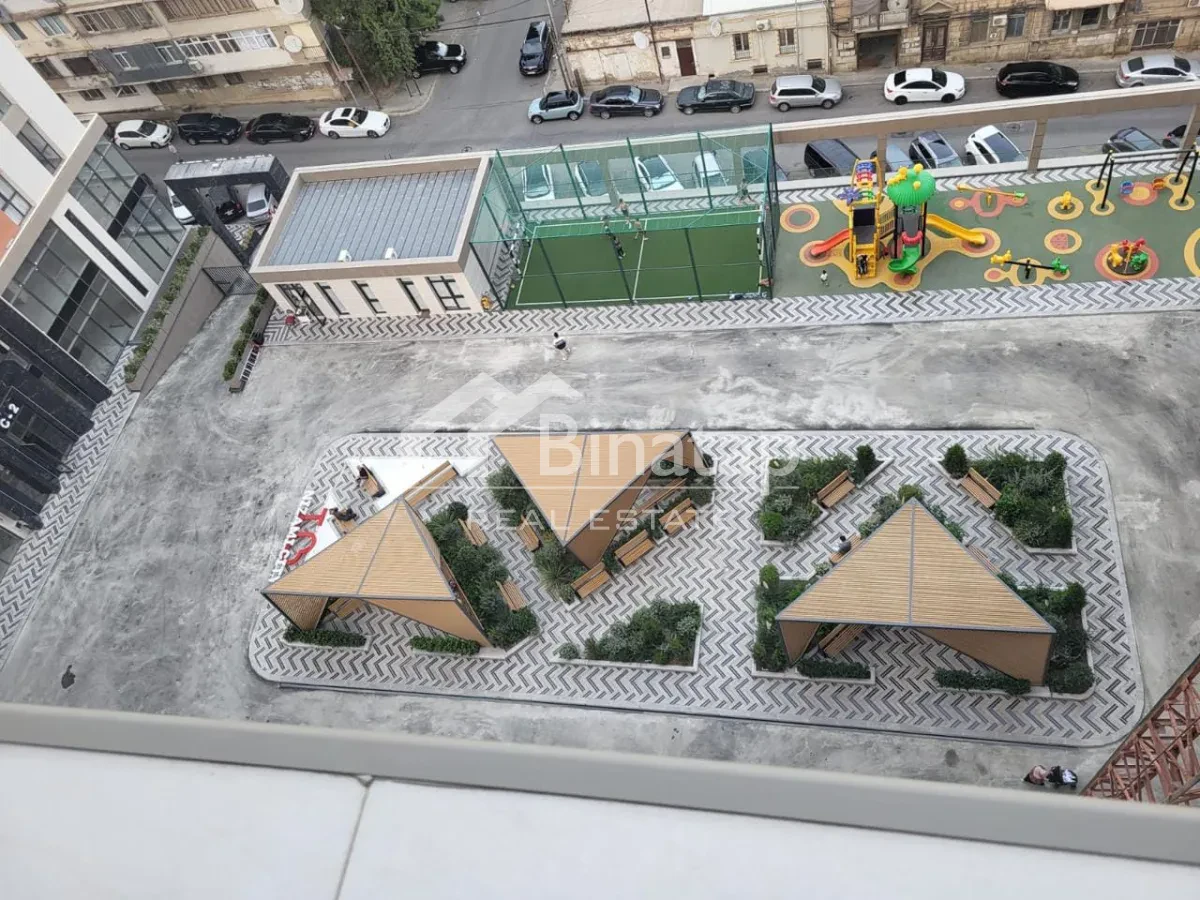 Satılır 2 otaqlı yeni tikili 55 m², Nizami metrosu, Yasamal rayonu — Mənzil, Bakı (2)