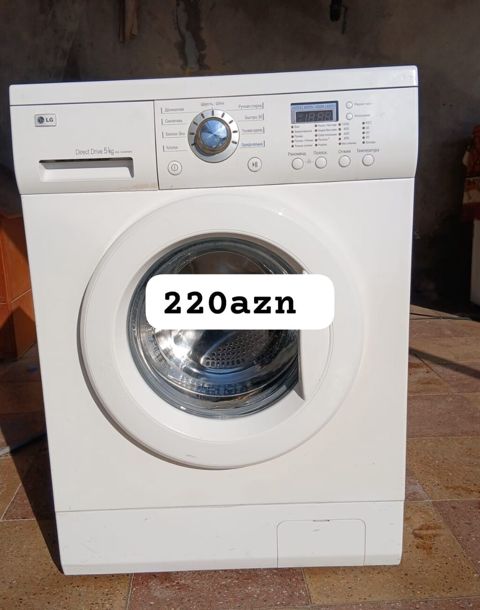 LG paltaryuyan maşın – ön yükləməli, 5 kq tutum. - Direct Drive — 220 ₼ · Bakı · Çamaşır maşınları LG paltaryuyan maşın – ön yükləməli, 5 kq tutum. - Direct Drive — Bakı