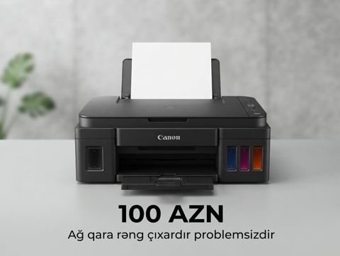 Canon printer - Model: Canon mürekkəb çənli printer (ink tank — 100 ₼ · Saray · Printerləri Canon printer - Model: Canon mürekkəb çənli printer (ink tank — Saray