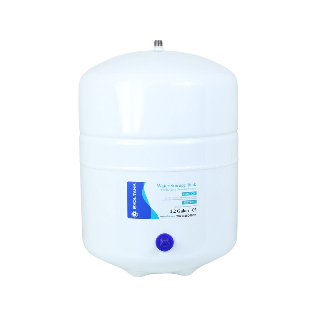 Su filtri üçün dəmir çən Nanofilter Ekol Tank 1203-04, ağ, 8 l — Mallar, Bakı