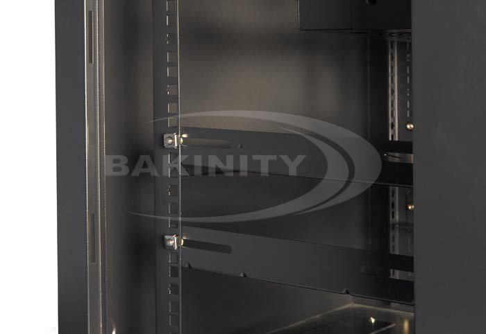 Hyperline TWM Шкаф настенный 19-дюймовый 18U 600x450 — Server avadanlıqları, Bakı (5)