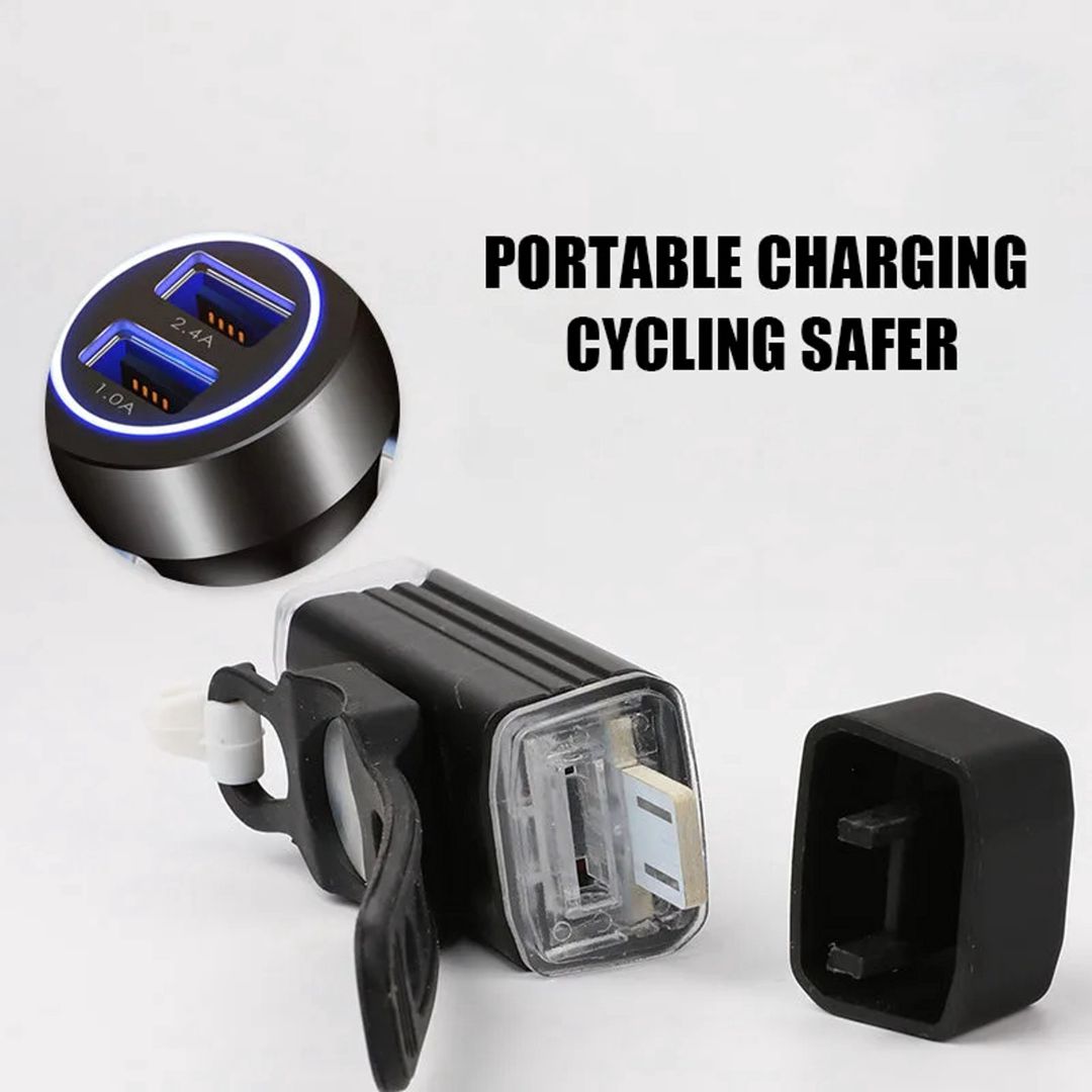 Velosiped üçün fənər Cycle Zone EOS100, alüminium ərintisi, qara — Mallar, Bakı (3)