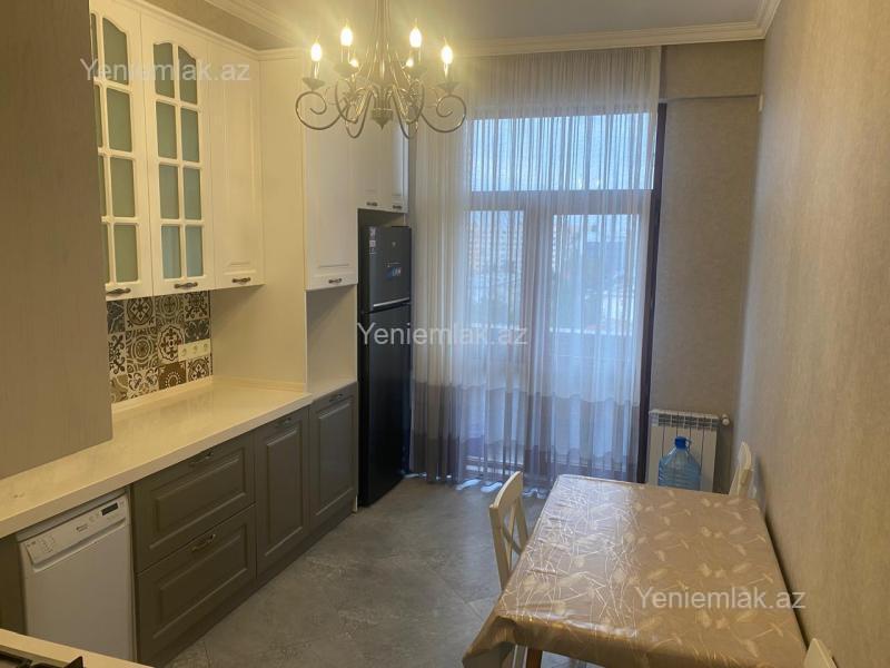 Kirayə 2 otaqlı Bina evi menzil (Yeni tikili), 80 m², Nizami rayonu — Mənzil, Bakı (8)