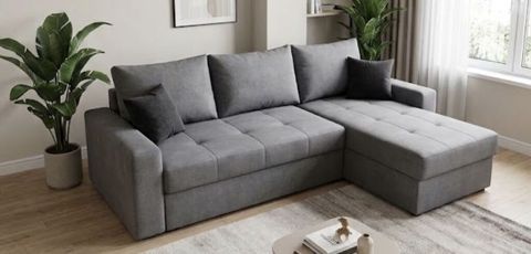 Məhsul: L‑formal divan (çəkməli çarpayı funksiyalı, sağ tərəfli şezlon — Digah