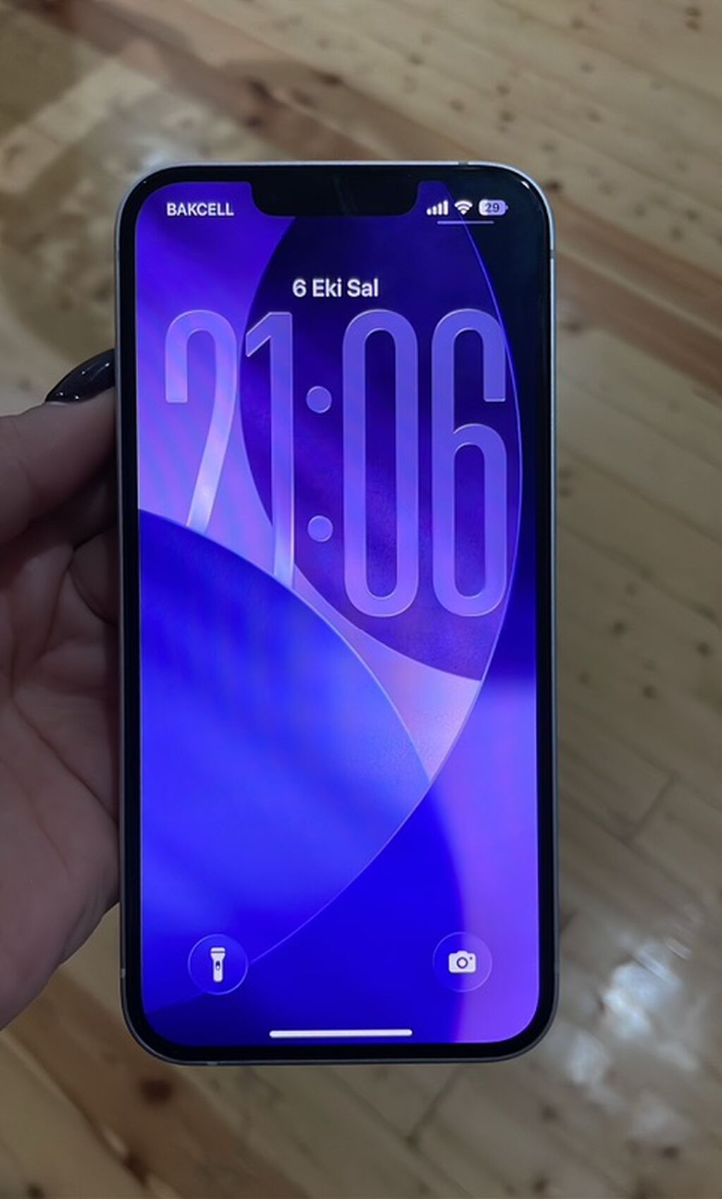IPhone 14, Ağ, Face ID — Apple iPhone, Gəncə (2)