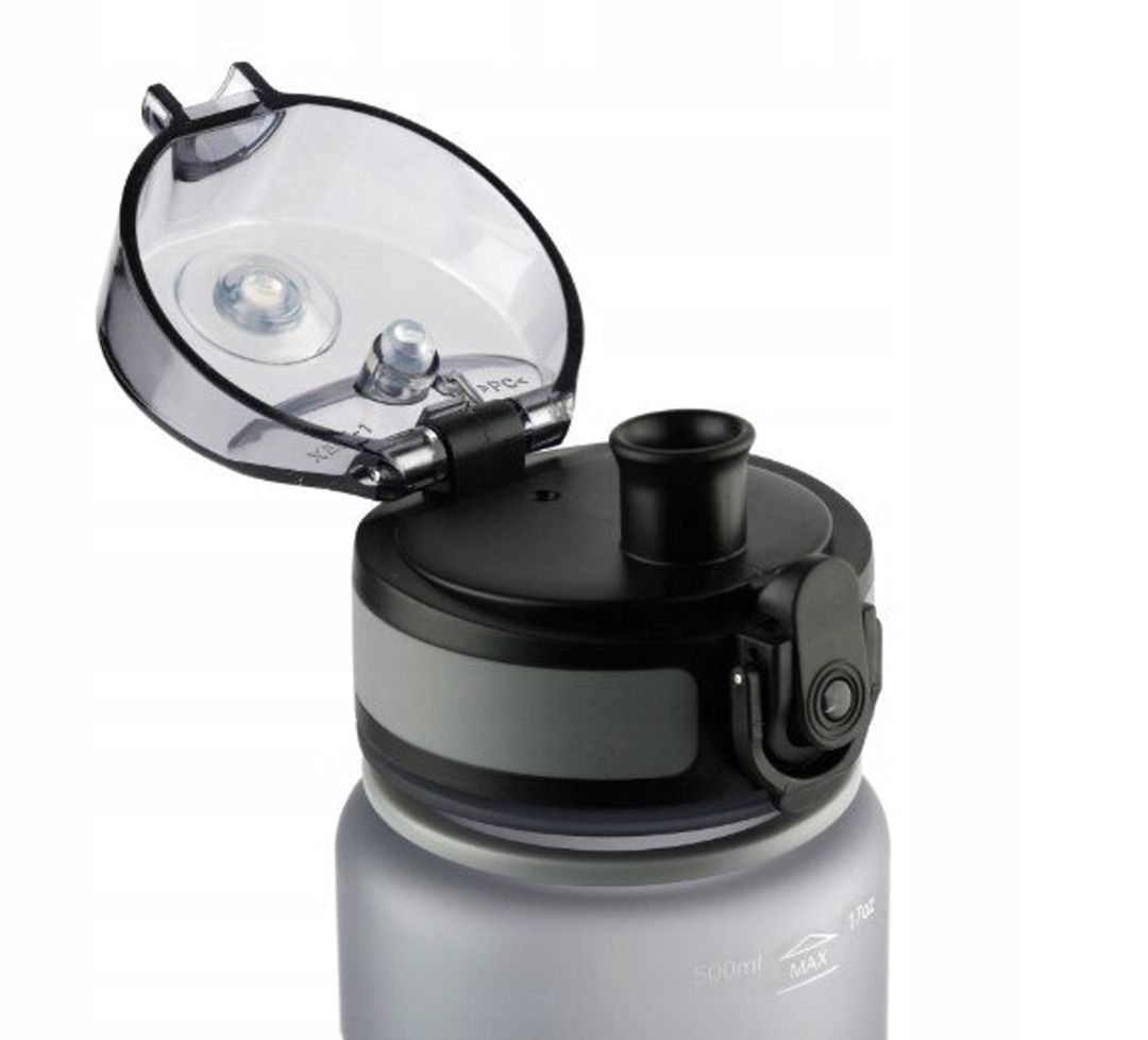 İdman su qabı Akvafor, gümüşü, 500 ml — Mallar, Bakı (3)