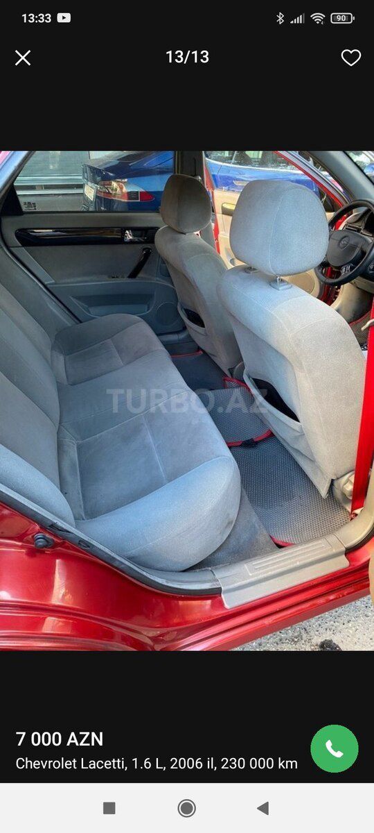 Chevrolet Lacetti, 2006 il 99-RZ-103 — Avtomobillər, Bakı (11)