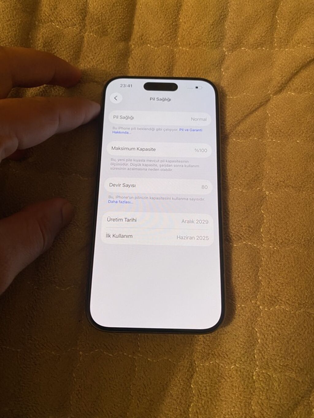 IPhone 15 Pro, 256 GB, Natural Titanium, Simsiz şarj — Apple iPhone, Digah (7)