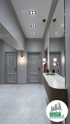 Satılır 3 otaqlı 92 m² yeni tikili Şah İsmayıl Xətai m — Mənzil (9)