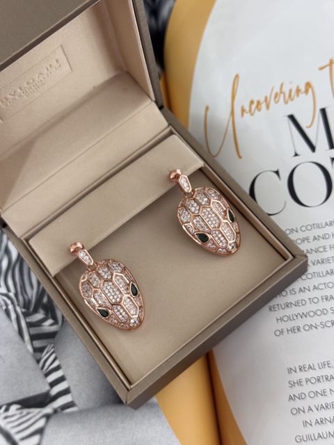 İri sırğalar, Rose Gold, Qızıl örtüklü paslanmayan polad — Bakı