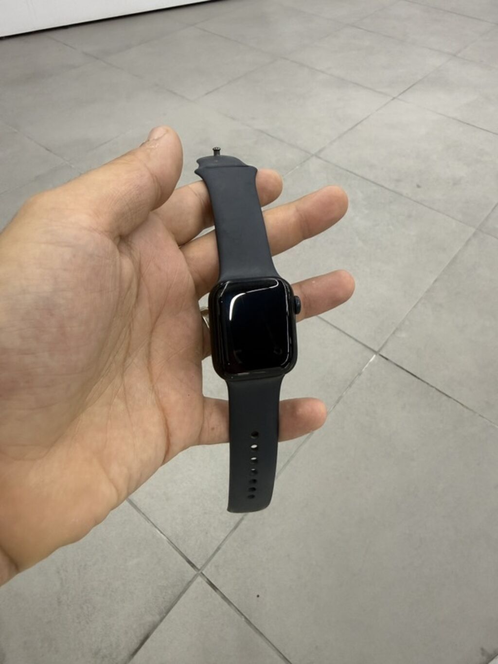 Apple Watch Series 9 -SE qara rəng. Pil 89 .Heç bir problemi yoxdu — Ağıllı saatlar, Digah (3)