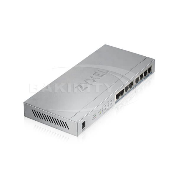 Switch Zyxel GS1008HP-EU0101F — Kommutatorlar və marşrutlayıcılar, Bakı (2)