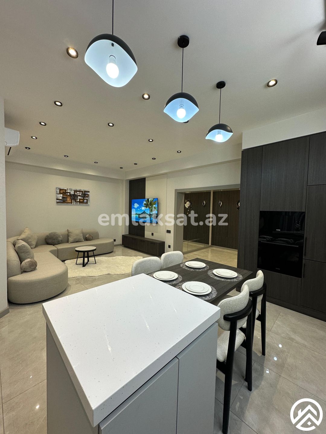 Kirayə (aylıq) 3 otaq yeni tikili 90 m², Nəsimi — Mənzil, Bakı (11)