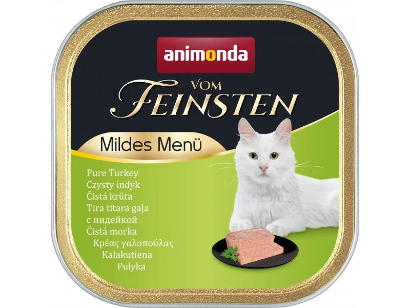 Animonda Vom Feinsten hinduşka ilə sterilizasiya edilmiş pişiklər üçün hinduşka ilə yaş yem, 100 q — 2.5 ₼ · Bakı · Pişiklər Animonda Vom Feinsten hinduşka ilə sterilizasiya edilmiş pişiklər üçün hinduşka ilə yaş yem, 100 q — Bakı