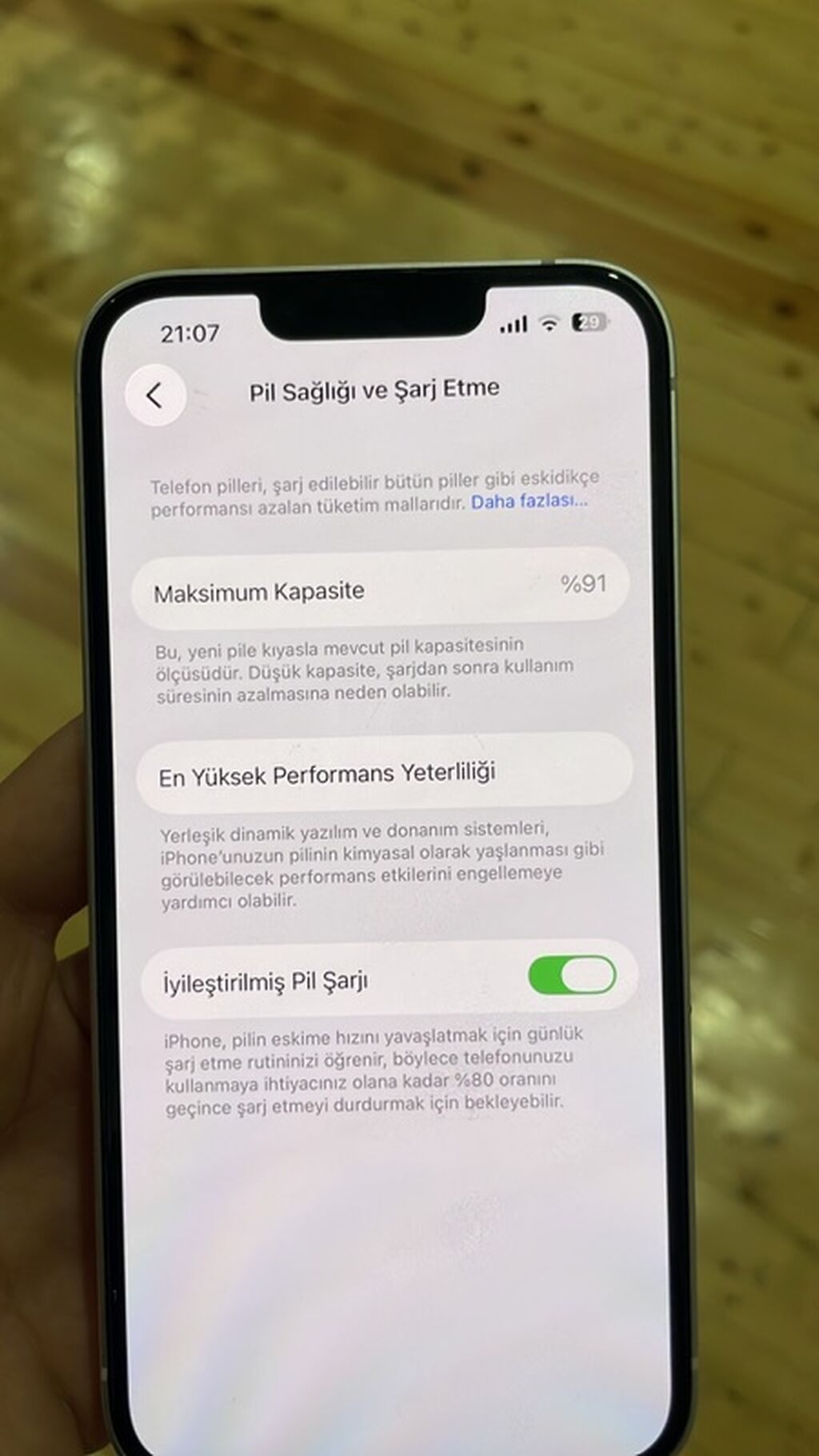 IPhone 14, Ağ, Face ID — Apple iPhone, Gəncə (3)