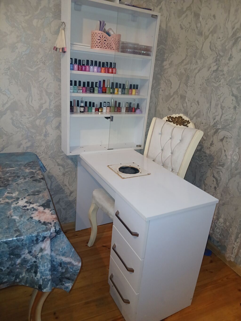 Düz masa, Siyirməli, Polkalı — Salon mebeli, Sumqayıt (2)
