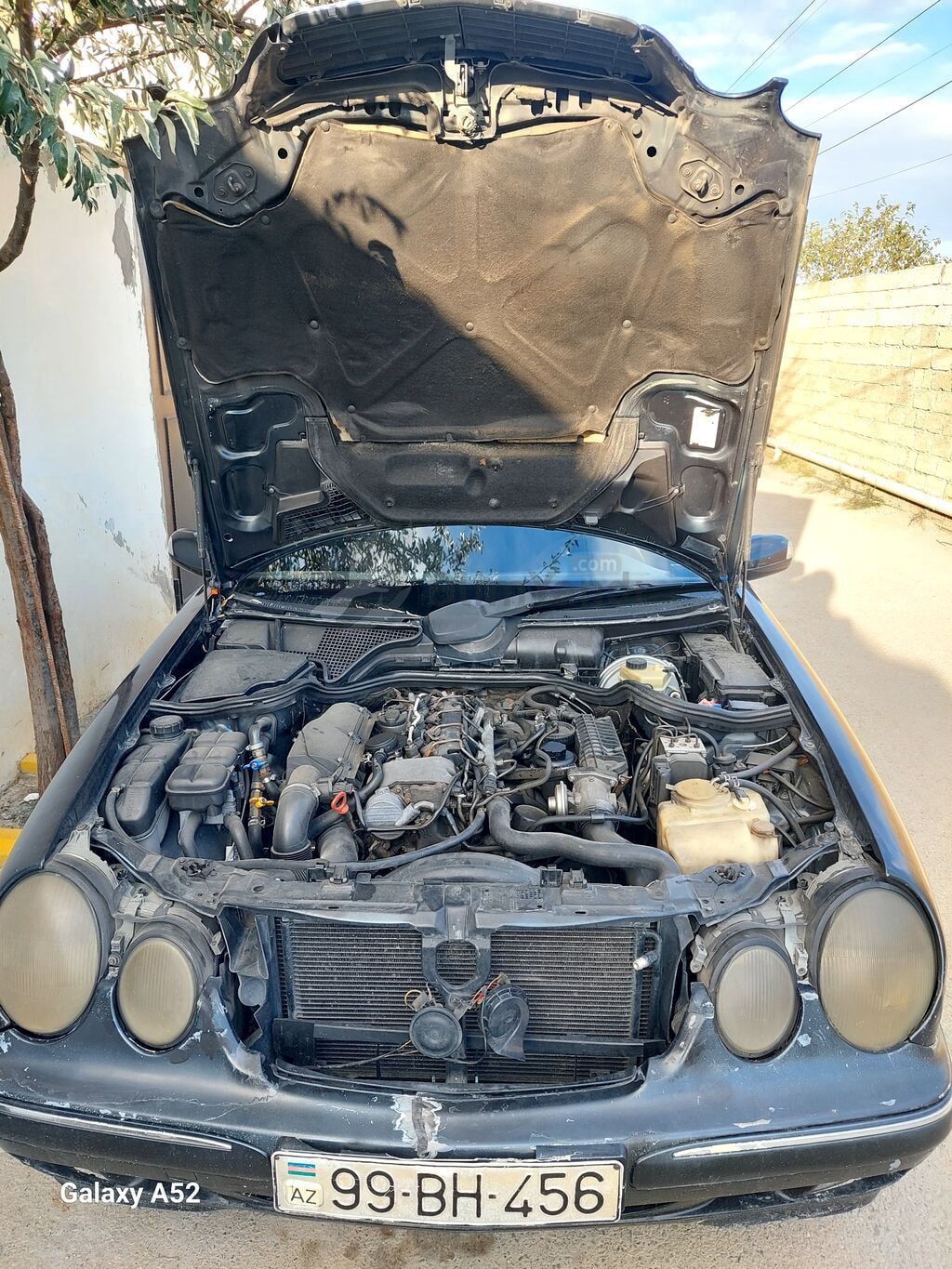 Mercedes-Benz E-Class: 2.2 l 2001 il Sedan 99-BH-456 — Avtomobillər, Bakı (8)