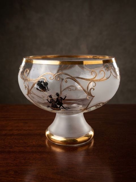Xrustal meyvə qabı – 17 sm hündürlükdə. - Material: şəffaf xrustal — 50 ₼ · Gəncə · Süfrə qabı Xrustal meyvə qabı – 17 sm hündürlükdə. - Material: şəffaf xrustal — Gəncə