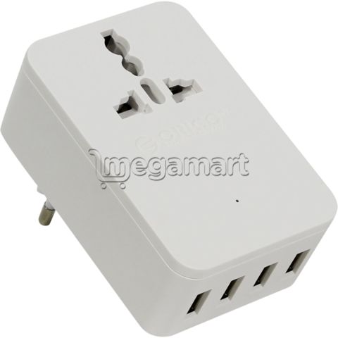 USB universal şarj cihazı Orico (ORICO-S4U-TEU-WH) — Bakı