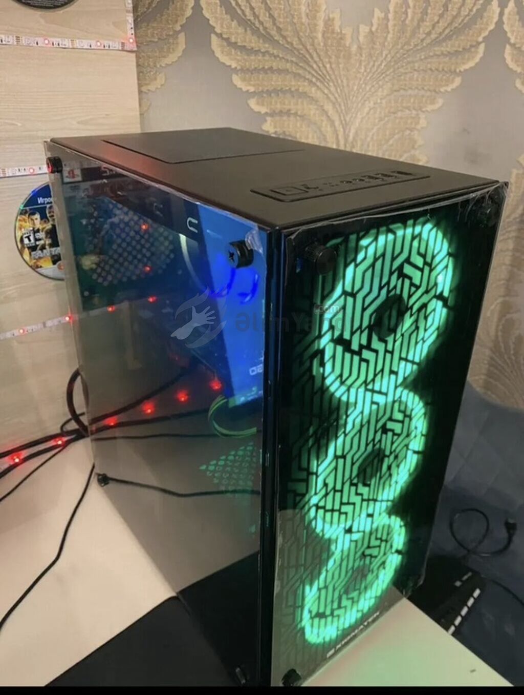 Gaming stolüstü kompüter seti Təcilii Satılır Elimyandi — Elektronika, Bakı (7)