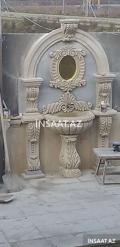 Ağlay daşları satisi quraşdırılması — Tikinti blokları, kərpic və panellər, Bakı (3)