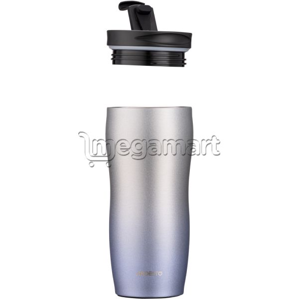 Termofincan Ardesto Travel mug Metallic, 450ml, stainless steel, blue (AR2645GM) — Elektrik çaydanları və termoslar, Bakı (2)