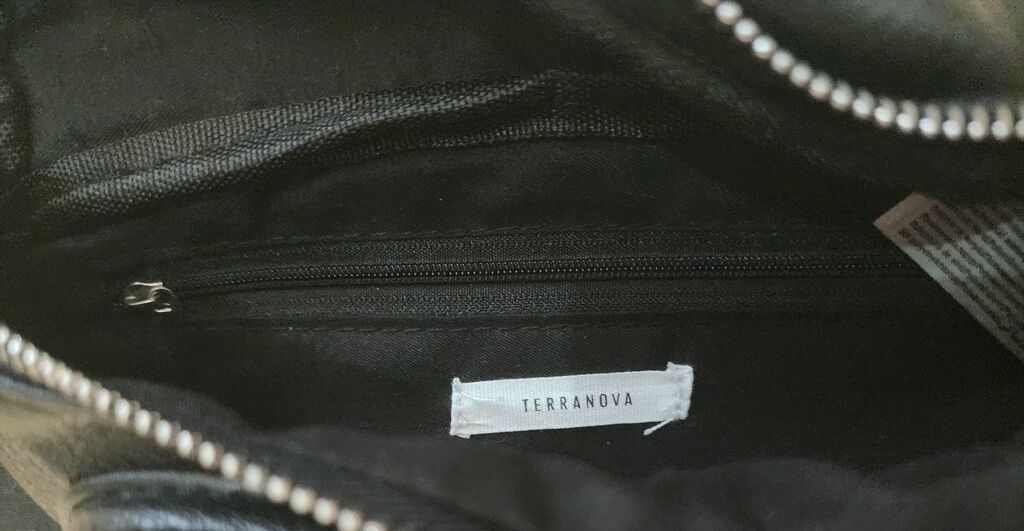 Terranova- Qara bel/çiyin çantası (belt bag, crossbody) - Material — Çantalar, çamadanlar, cüzdanlar, Bakı (5)