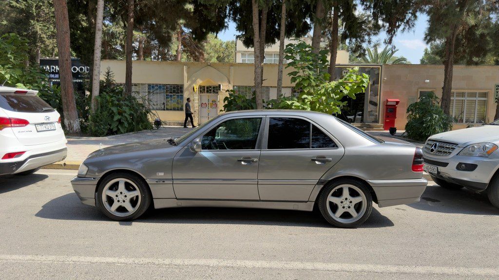 Mercedes C 200, 2.0 L, 1998 il, 457 800 km — Avtomobillər, Şirvan (8)