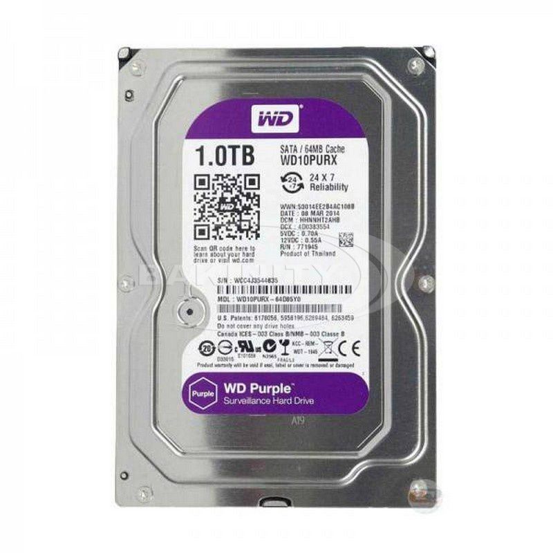Sərt disk WD 1Tb Hikvision Purple (10PURX-78E5EY0) — Sabit diskləri, Bakı