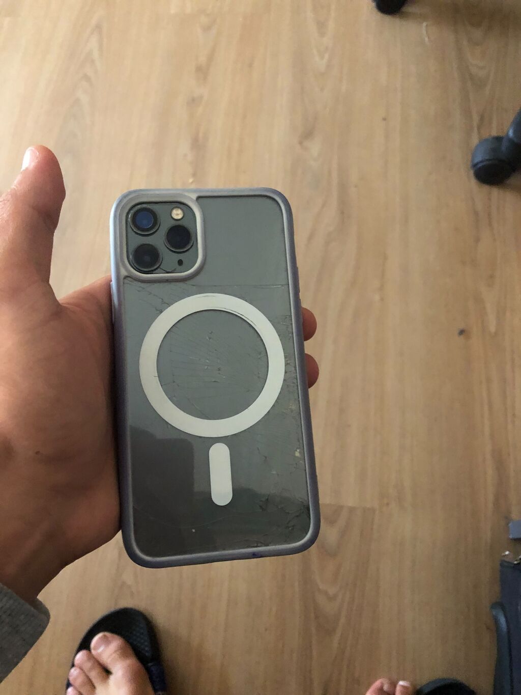 IPhone 11 Pro, Space Gray, Qırıq — Apple iPhone, Bakı (2)