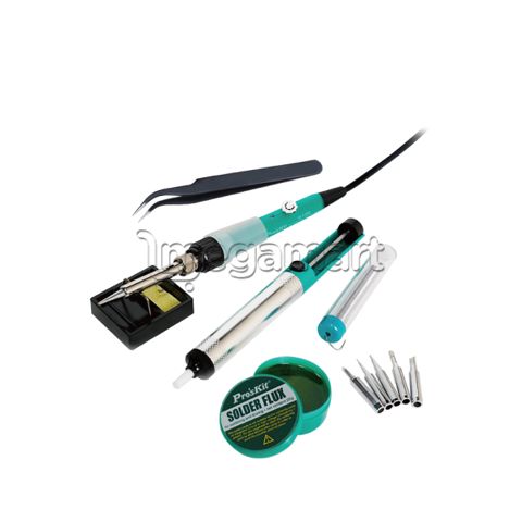 Elektrik lehimləmə aparatı (payalnik) Pro'skit PK-918F Temperature Adjustable Soldering Iron Kit — Bakı
