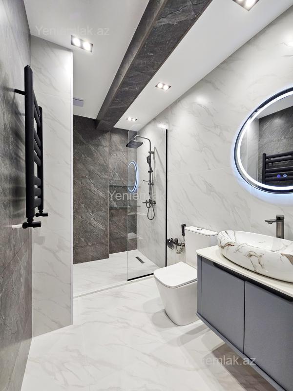 Satılır 3 otaqlı Bina evi menzil (Yeni tikili), 87 m², Nizami rayonu — Mənzil, Bakı (12)