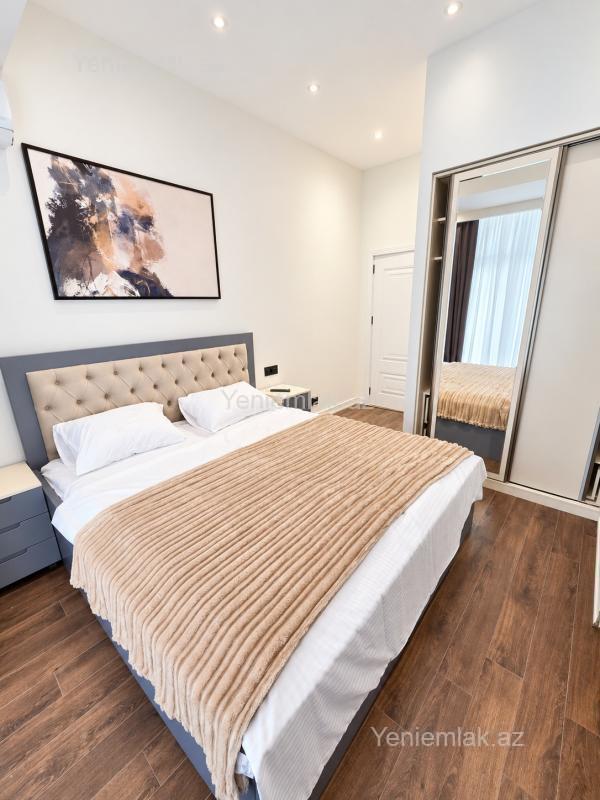 Kirayə 2 otaqlı Bina evi menzil (Yeni tikili), 55 m², Nəsimi rayonu — Mənzil, Bakı (10)