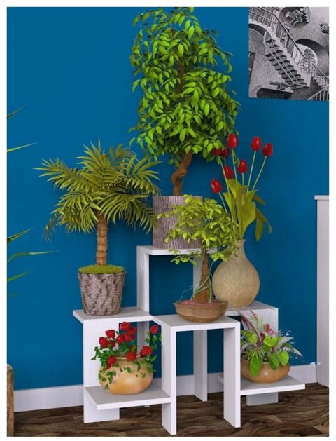 Stellaj, 55x45x67 sm, Ldsp, ağ — 74 ₼ · Bakı · Mallar Stellaj, 55x45x67 sm, Ldsp, ağ — Bakı