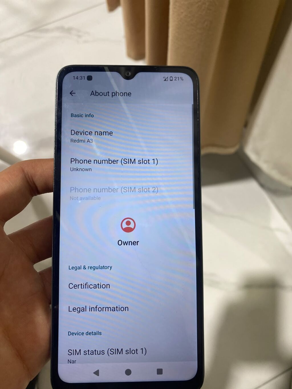 Redmi A3, 128 GB, rəng - Yaşıl, Barmaq izi — Xiaomi, Digah (3)