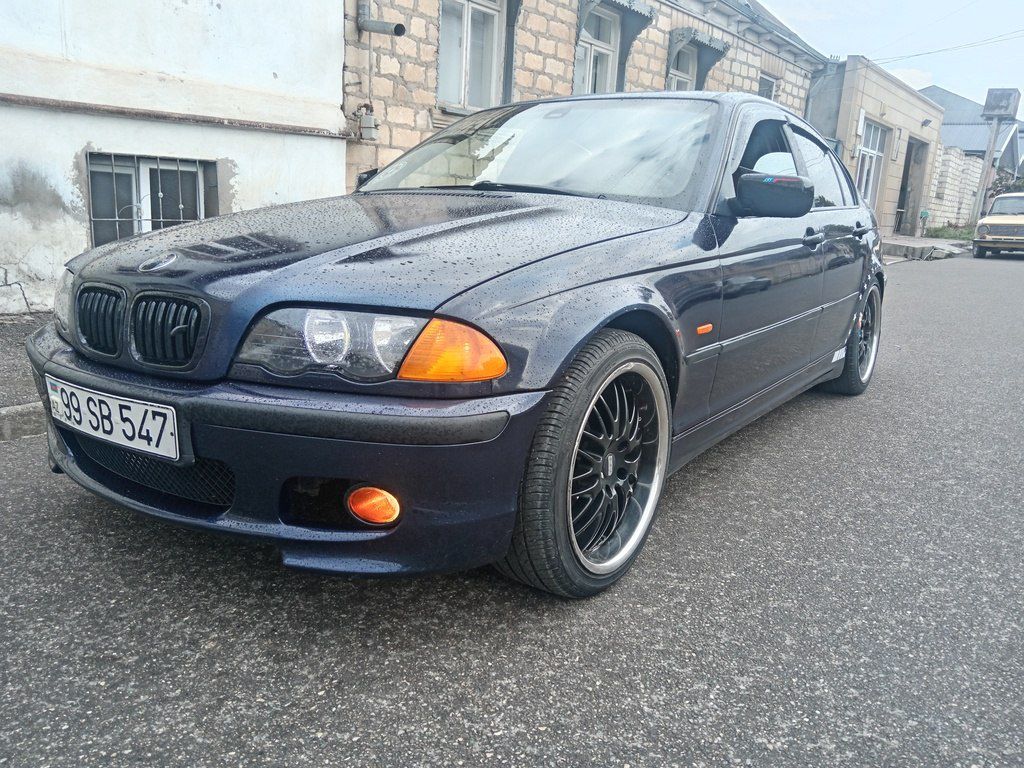BMW 318, 1.9 L, 2000 il, 218 555 km 99-SB-547 — Avtomobillər, Qazax (2)