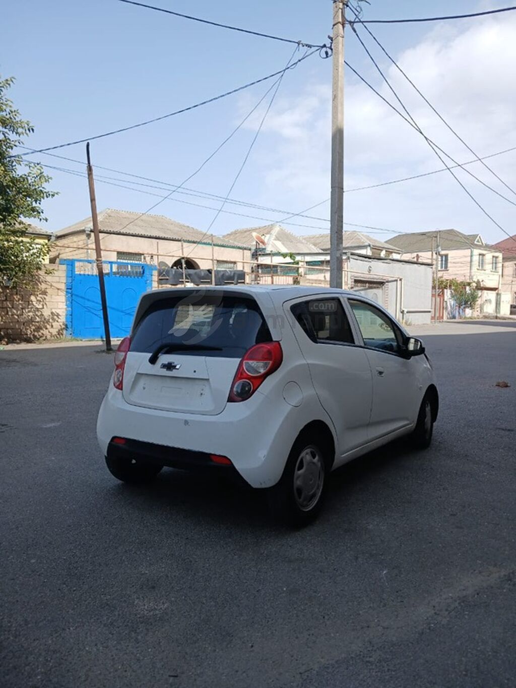 Chevrolet Spark, ağ rəng, 5 qapı İdeal vəziyyətdə heç bir pr — Avtomobillər, Bakı (5)
