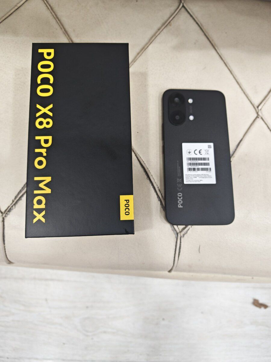 Xiaomi Poco X8 Pro Max Black 256GB/12GB — Smartfonlar, Bakı (3)