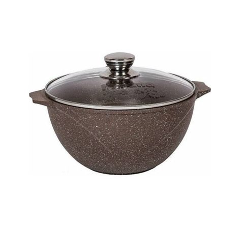 Plov üçün qazan "Мечта. Гранит" Brown 511806 tutacaq və şüşə qapaq ilə, 10 L — 71.38 ₼ · Bakı · Mallar Plov üçün qazan "Мечта. Гранит" Brown 511806 tutacaq və şüşə qapaq ilə, 10 L — Bakı