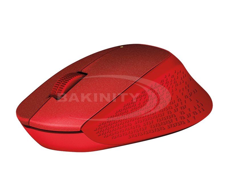 Siçan Logitech M330 Silent Plus Wireless Red — Kompüterlər və noutbuklar, Bakı (2)