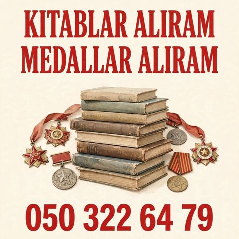 Kitablar və medallar alıram — Sumqayıt