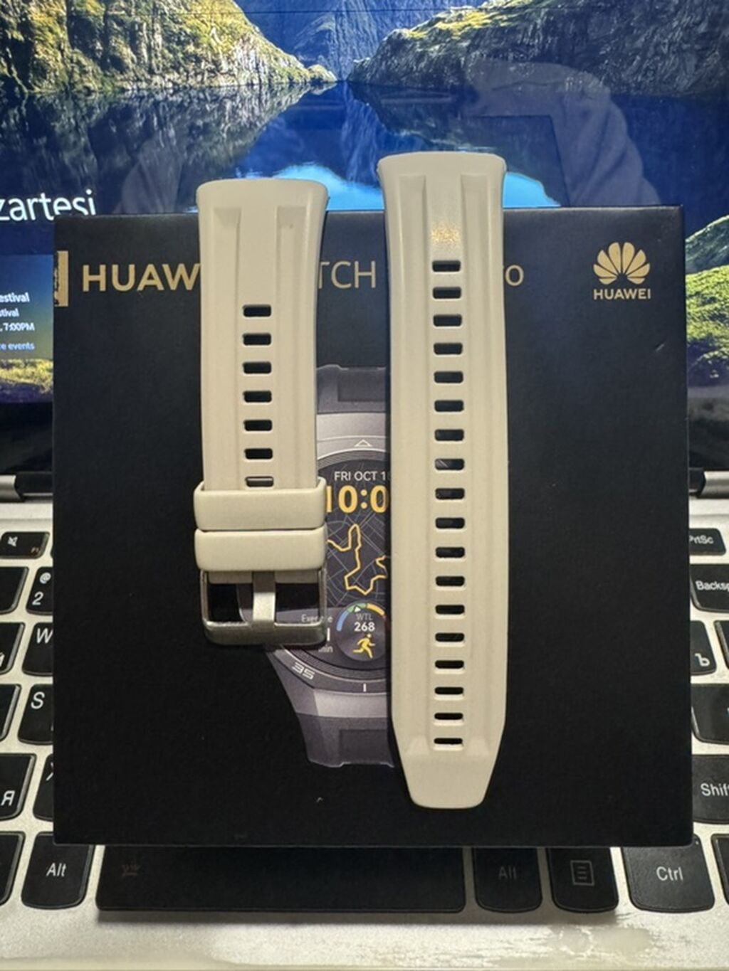Huawei Watch GT 5 Pro ağıllı saat Tam ideal veziyyetde, 1 eded kemer — Ağıllı saatlar, Bakı (8)