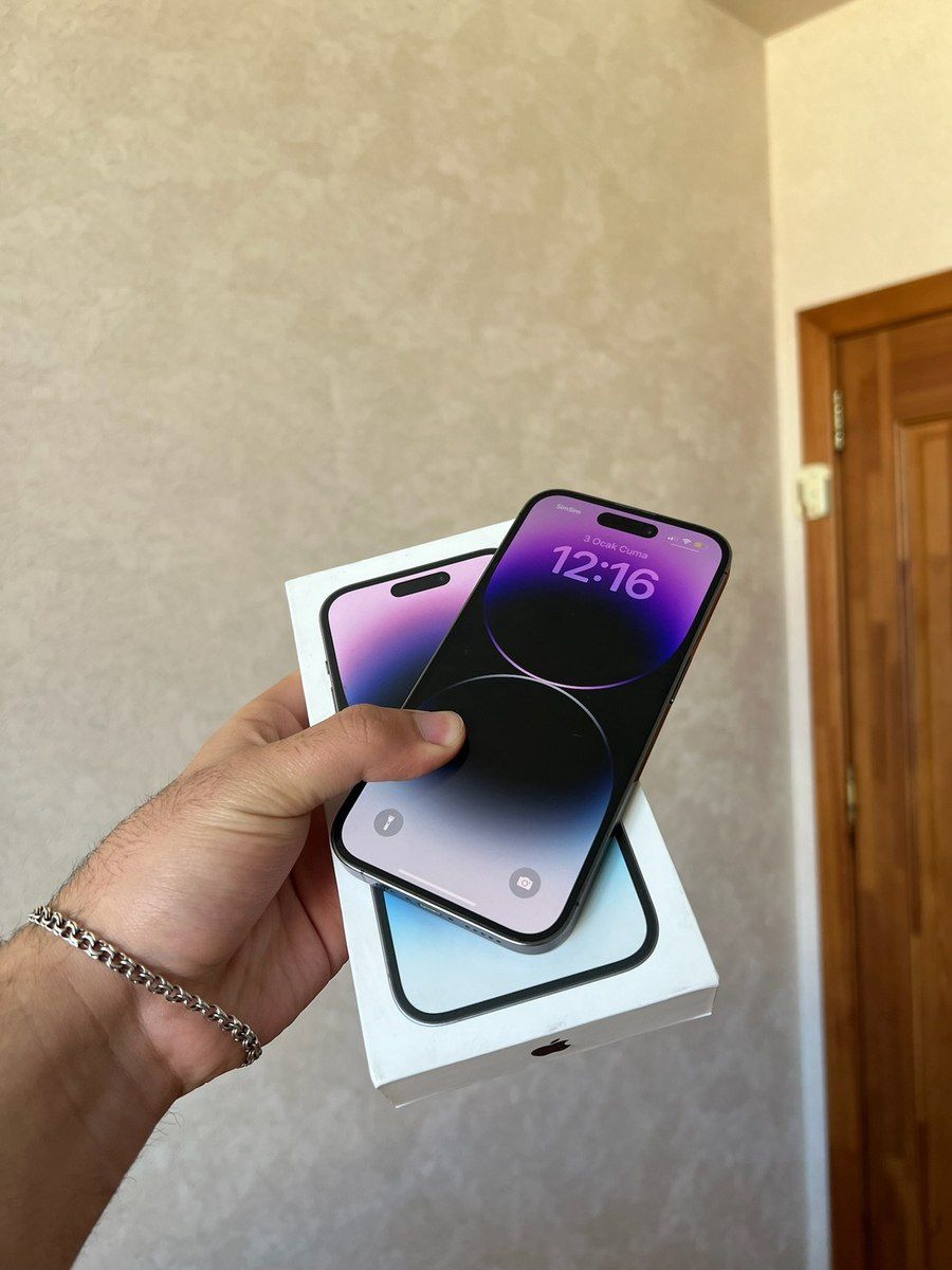 Apple iPhone 14 Pro Deep Purple 128GB/6GB — Smartfonlar, Bakı (3)