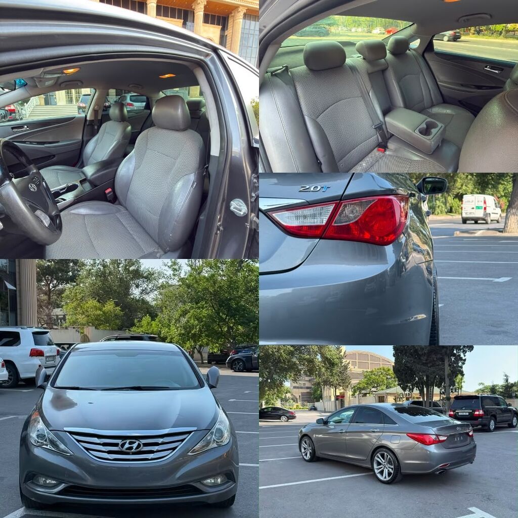 Hyundai Sonata markalı maşın satılır il 2011 mator 2t probeq — Avtomobillər, Digah