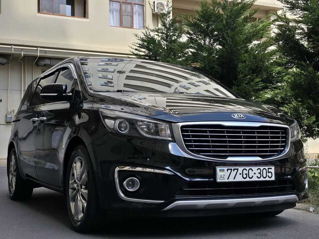 Kia Carnival, 2.2 L, 2015 il, 265 000 km 77-GC-305 — Avtomobillər, Bakı (3)