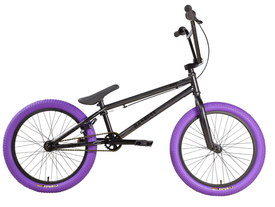 Velosiped Stark Madness BMX 4, bənövşəyi/qara, 20" — Velosipedlər, Bakı (2)